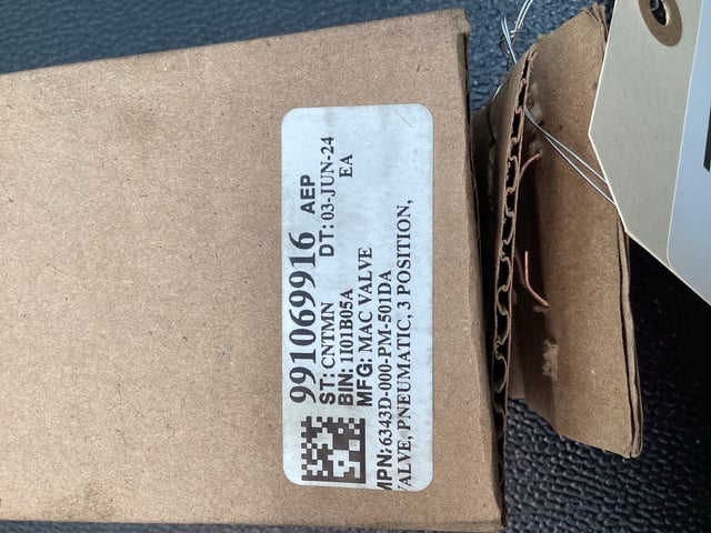 MAC Valves #6343D-000-PM-501DA, MAC 6343D-000-PM-501DA 4-WAY SOLENOID VALVE 24VDC, NEW - Image 7