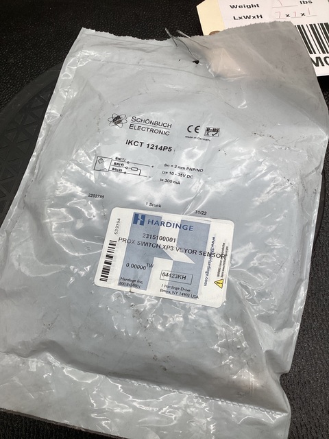 Schonbuch Electronic #IKCT 1214P5, SCHONBUCH IKCT 1214P5 INDUCTIVE PROXIMITY SENSOR M12 PNP NO, NEW - Image 3