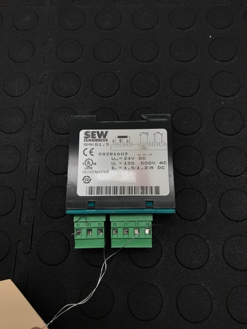 Sew-Eurodrive #BMK B1,5, BMKB1,5 Brake Rectifier Module 24VDC 1.5A - Image 1