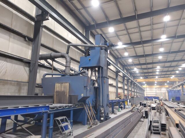 Pangborn #ES-1821-109, ES-1921-109 ROTOBLAST STRUCTURAL STEEL BLAST MACHINE - Image 9