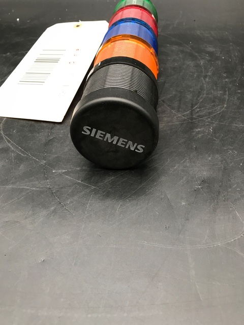 Siemens #8WD4 5-TIER STACKLIGHT, GREEN RED AMBER BLUE BLACK - Image 2