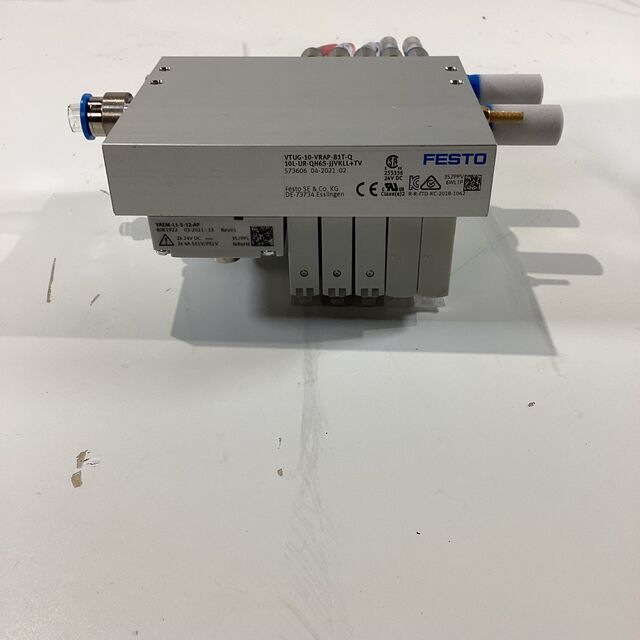 Festo #10L-UR-QH6S-JJVKLL+TV, VTUG VALVE MANIFOLD - Image 2