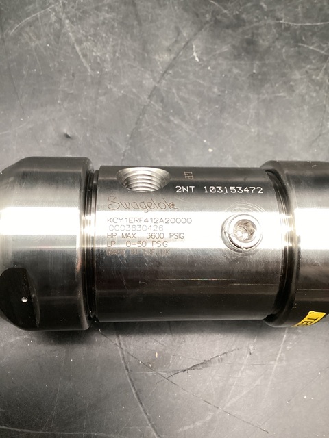 Swagelok #KCY1ERF412A20000, 3600 PSIG Regulator - Image 4