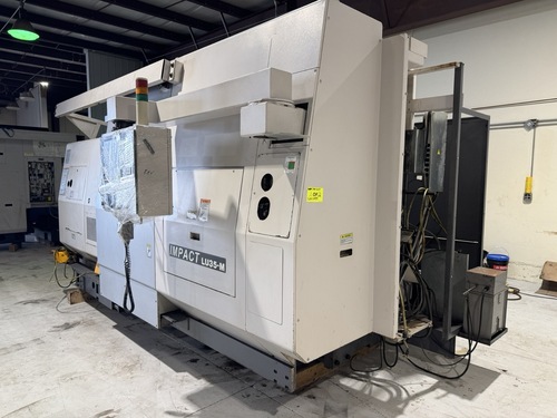 Okuma #Impact-LU35M, CNC Lathe, 26" swing, 20.5" diameter x 39.4" L max, 12" chuck, 2800 RPM, 25 HP, 12 tool - Image 8