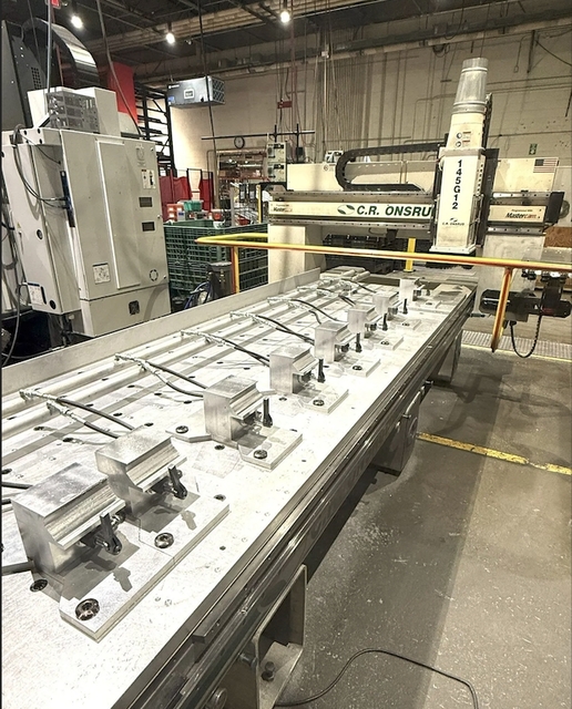Onsrud #145G12, CNC Router, 5' x12' table, 12 HP, 24k RPM, 12 tool, 2150 hours, - Image 1