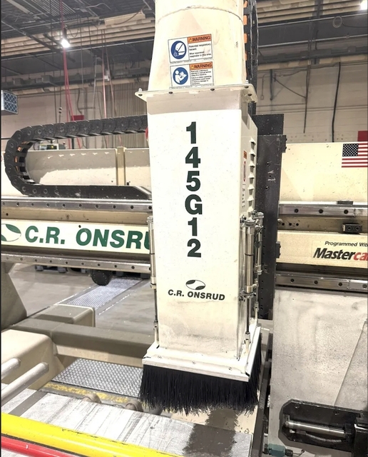 Onsrud #145G12, CNC Router, 5' x12' table, 12 HP, 24k RPM, 12 tool, 2150 hours, - Image 2