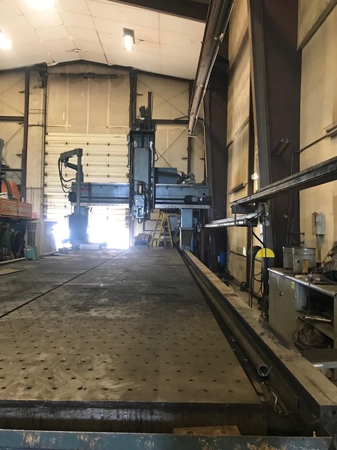 Cincinnati Milacron, CNC Bridge Mill, 430" X Travel, 120" Y Travel, 48" Z, 50" daylight, 128" centers, 10 HP - Image 5