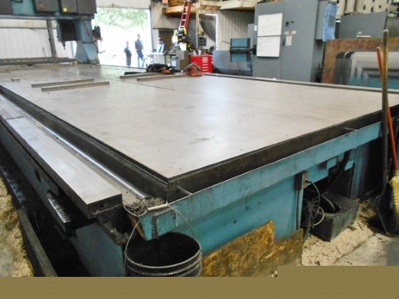 Cincinnati Milacron, CNC Bridge Mill, 430" X Travel, 120" Y Travel, 48" Z, 50" daylight, 128" centers, 10 HP - Image 6