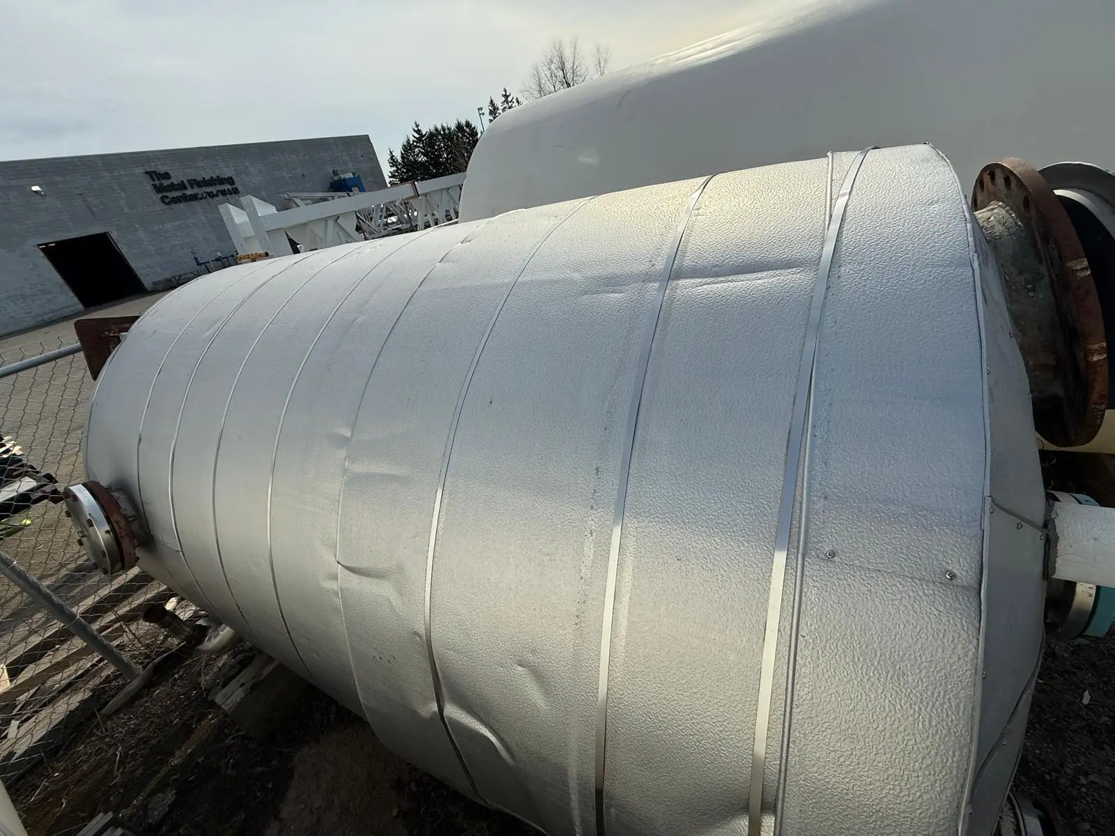 Chemineer #3HTA20, Jacketed Stainless Steel Reactor, 2,600 Gal., 20 HP, Coil, 80" x 80" x 120", 5,000 KG - Image 5