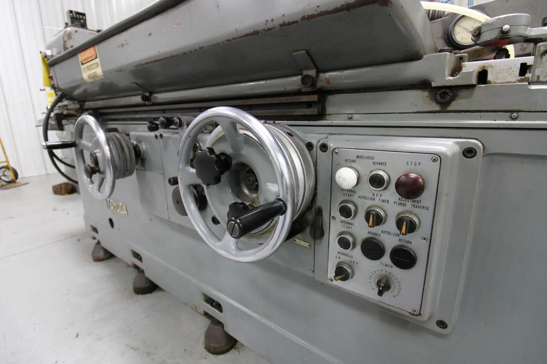 Toyoda #GUP 28-100, Cylindrical Grinder, 12" x 40" Capacity, Internal Attachment, 1984 - Image 9
