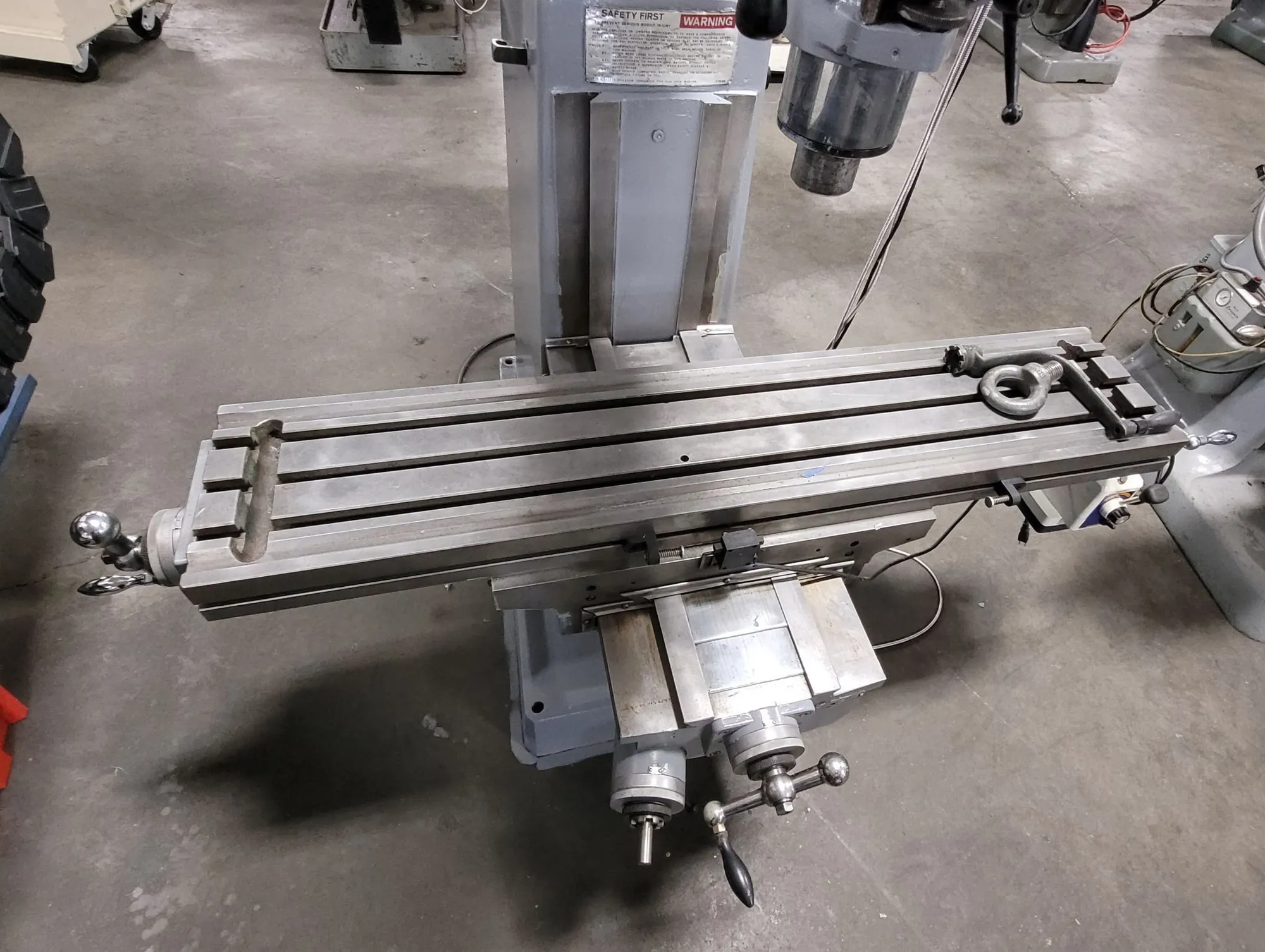 Lagun Republic-Lagun #FTV-2, Vertical Mill, Variable Speed, X-Axis Power Feed, 3 HP - Image 8