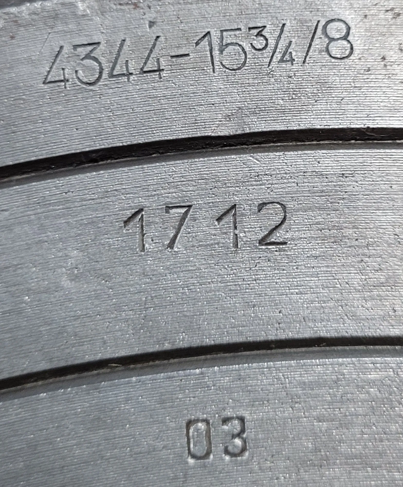 Bison #4344, 4-Jaw Chuck, 15.75" diameter, D1-8 Backplate - Image 4