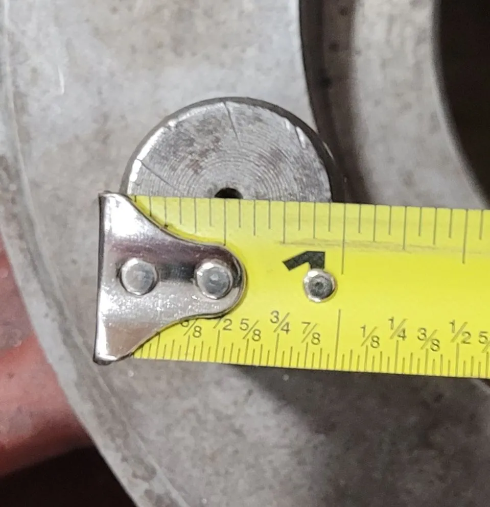 Bison #4344, 4-Jaw Chuck, 15.75" diameter, D1-8 Backplate - Image 10