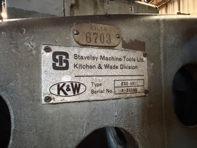 Staveley Machine Tools #E32 Mark II, Radial Arm Drill - Image 8