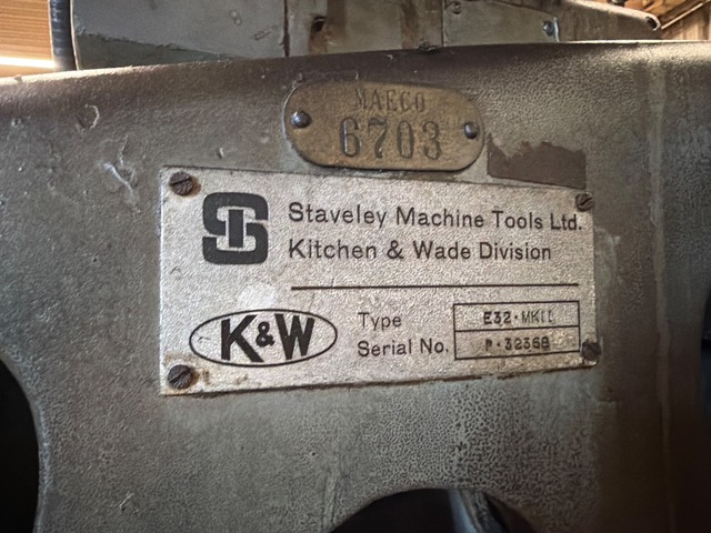 Staveley Machine Tools #E32 Mark II, Radial Arm Drill - Image 9