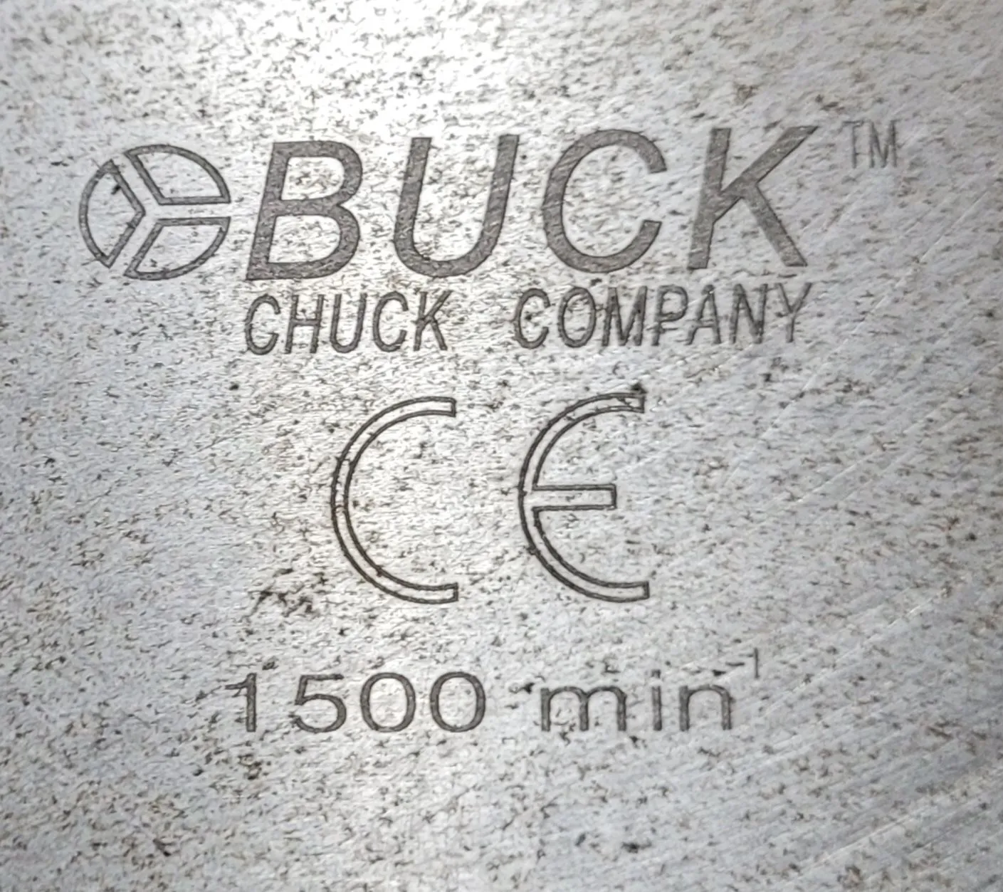 Buck #AT123RC, 12" 3-Jaw Lathe Chuck, AT Manual - Image 3