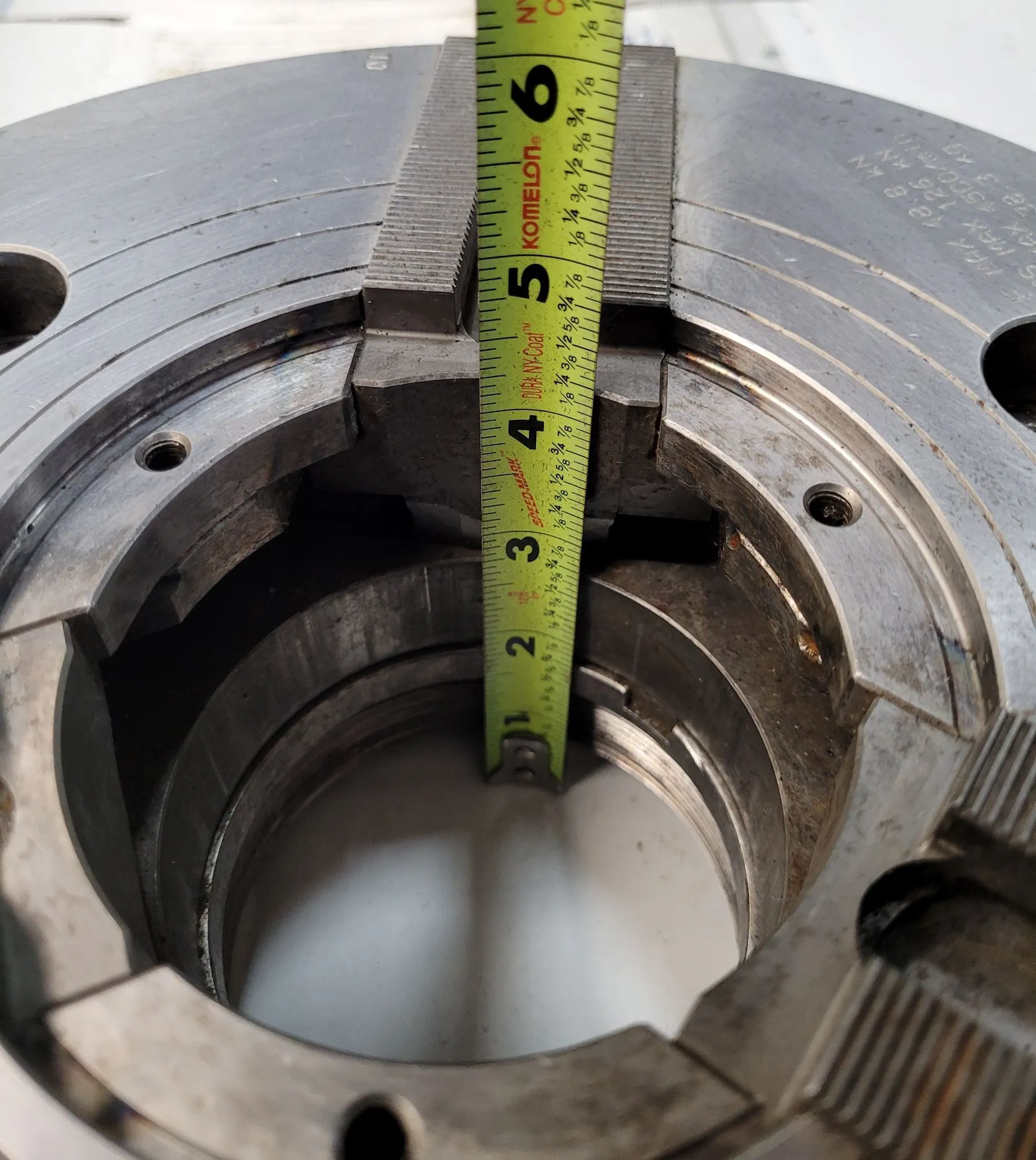 Kitagawa #BB210, 10" 3-Jaw Hydraulic Chuck, Max Speed 4500 RPM - Image 8