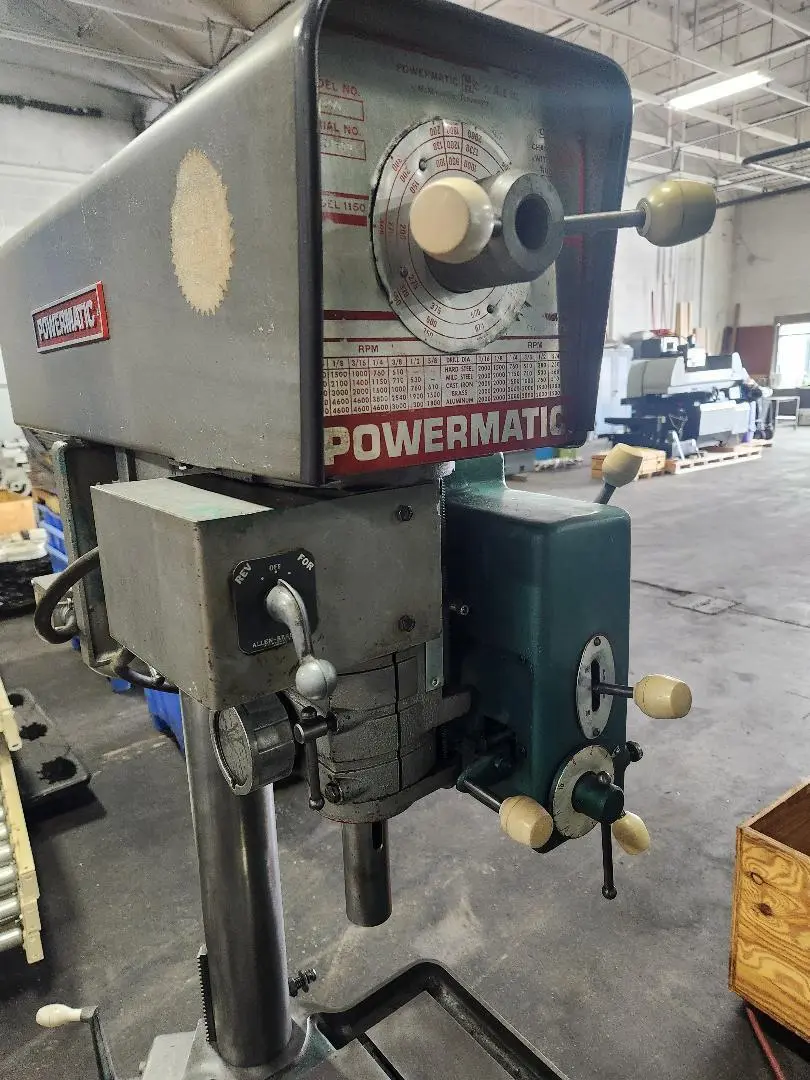 Powermatic #1200, 20" Variable Speed Floor Model Drill Press with Power Down Feed - Image 3