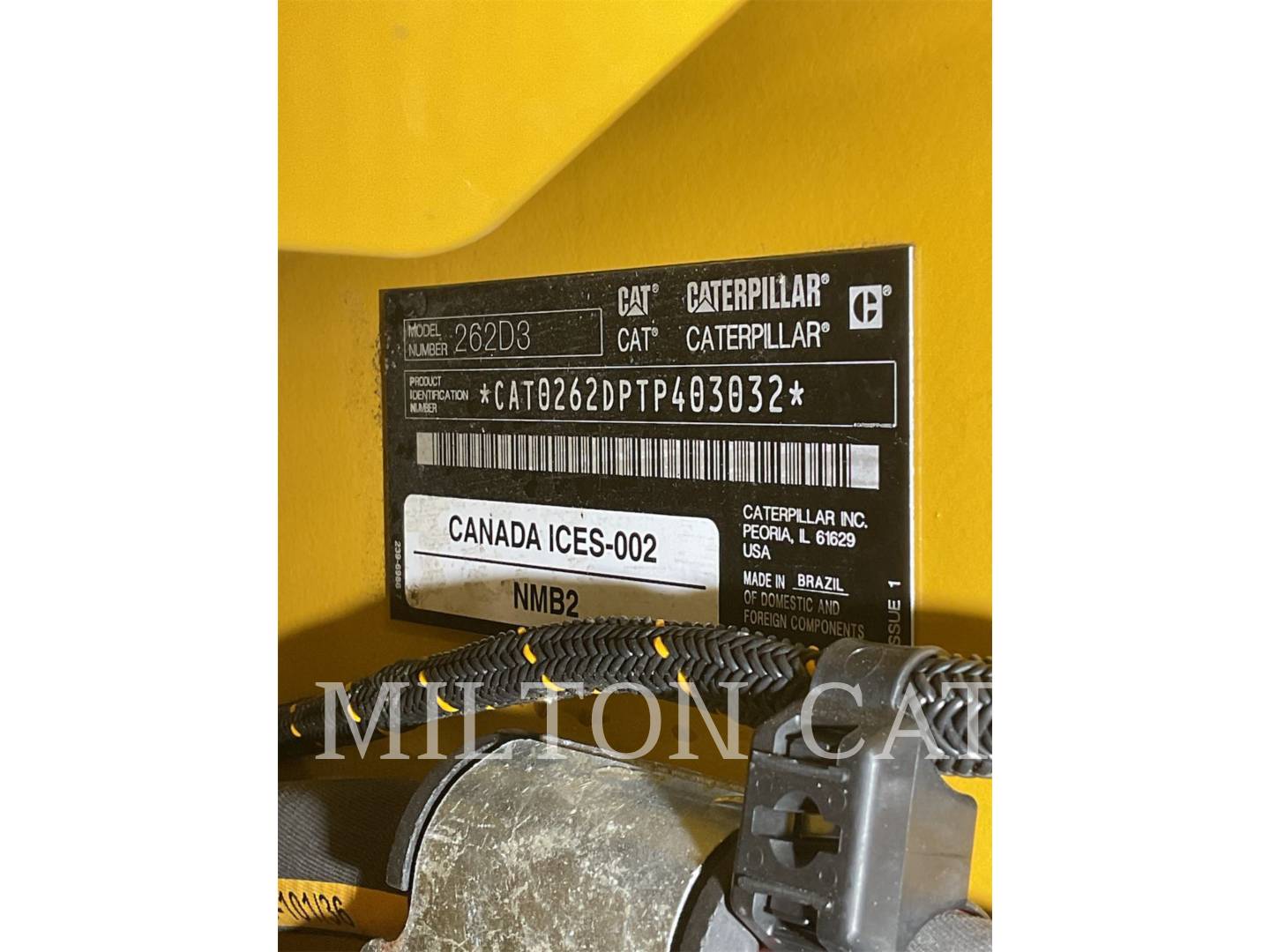 Cat 262D3, Skid Steer Loader, 201 hours, S/N: TP403032, 2024 - Image 5