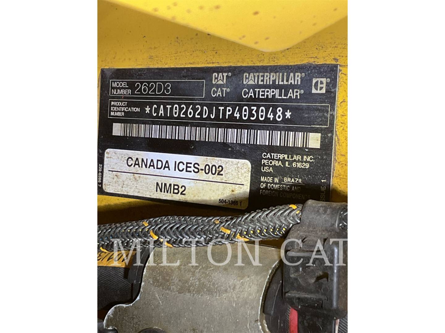 Cat 262D3, Skid Steer Loader, 176 hours, S/N: TP403048, 2024 - Image 5