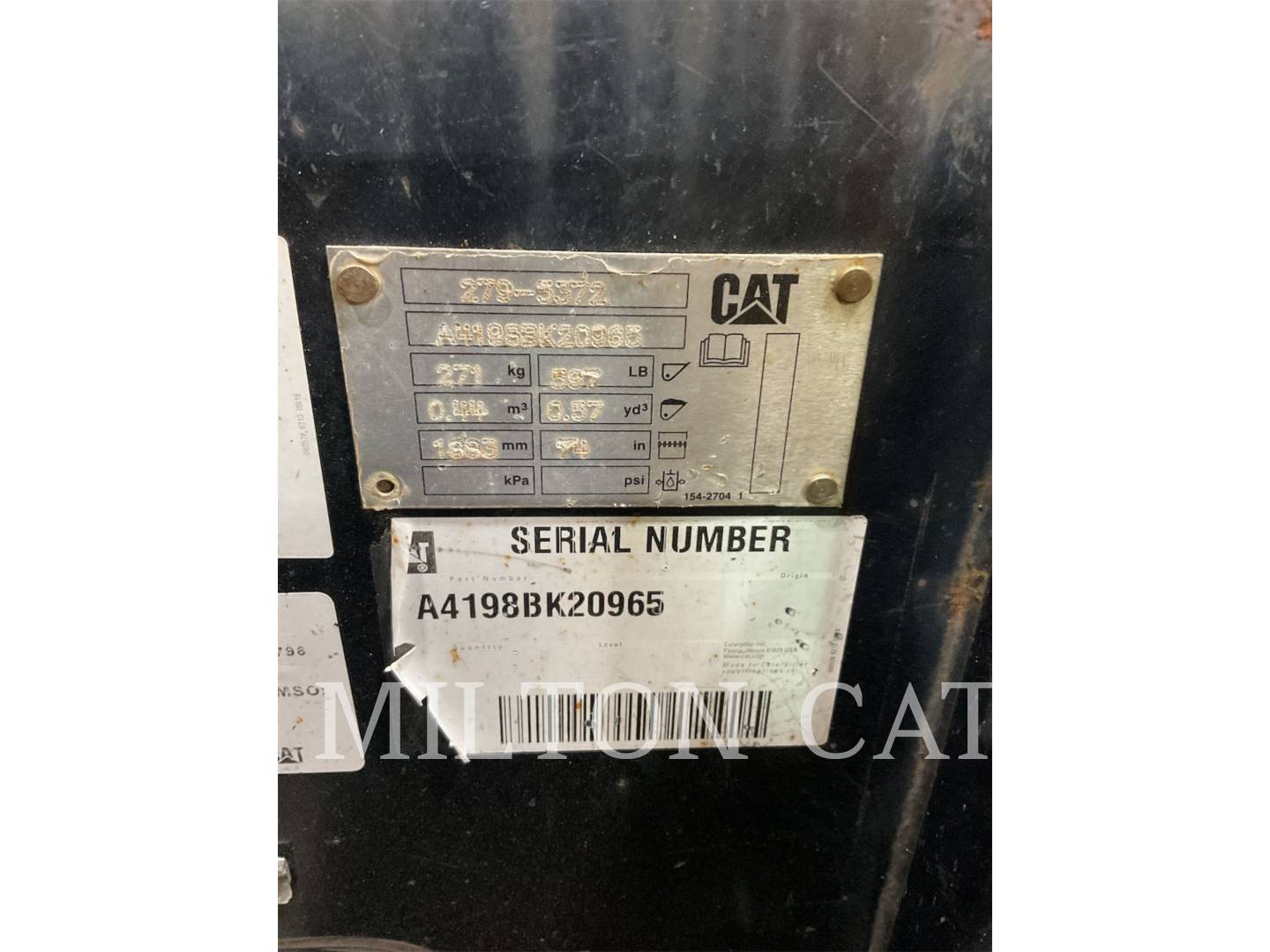 Cat 262D3, Skid Steer Loader, 176 hours, S/N: TP403048, 2024 - Image 6