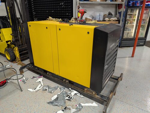 210 CFM, Kaeser #M58, Diesel Driven Portable Air Compressor, Rotary Screw, 48 HP, 100 PSI, 2021 - Image 5