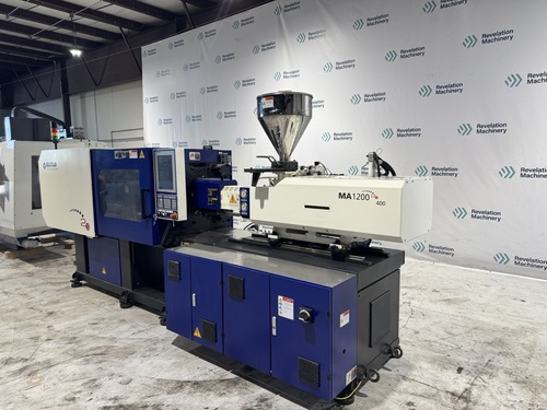 135 Ton, Haitian #MA II S 1200/400, Servo Hydraulic Injection Molding Machine, 460V, 3 Ph, 2020 - Image 3