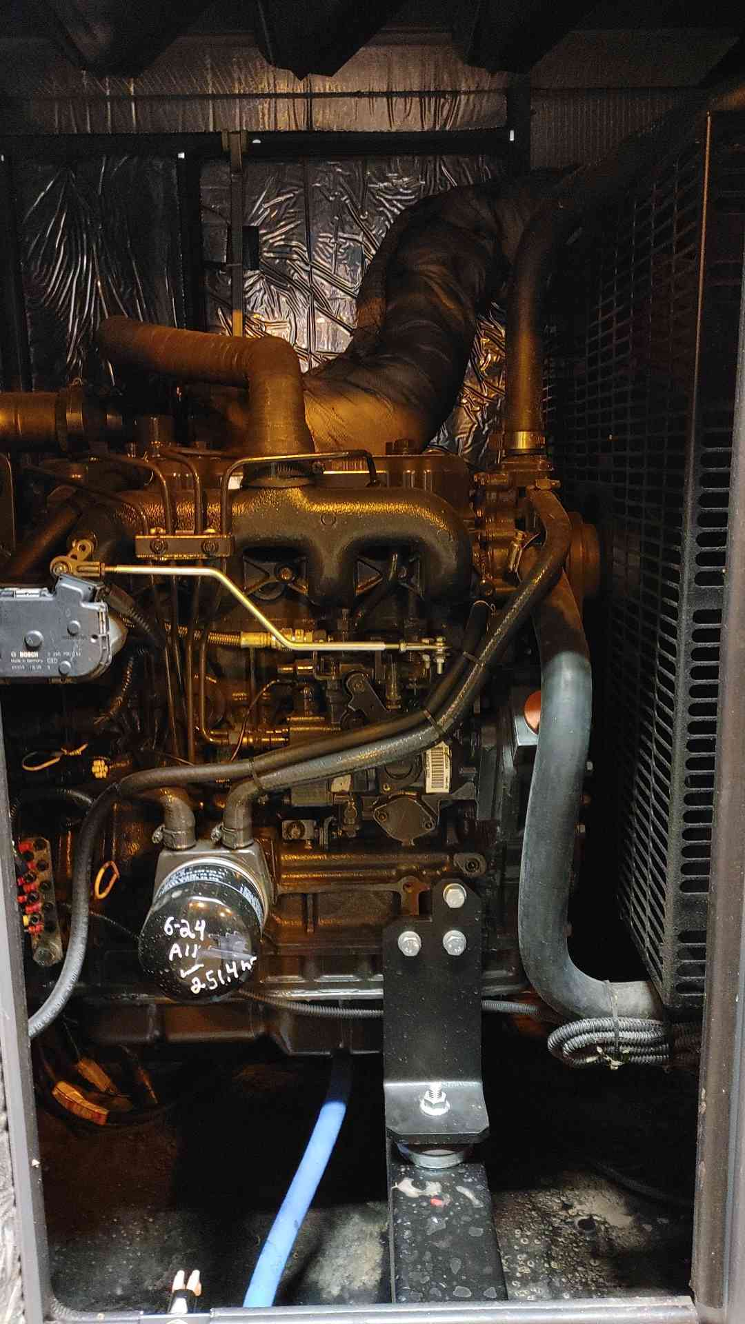 15 KW Generac #SD15, Industrial Diesel Standby Generator, 120/240 Volts, 1 Phase, 334 Hrs., Tested, 2016 - Image 5