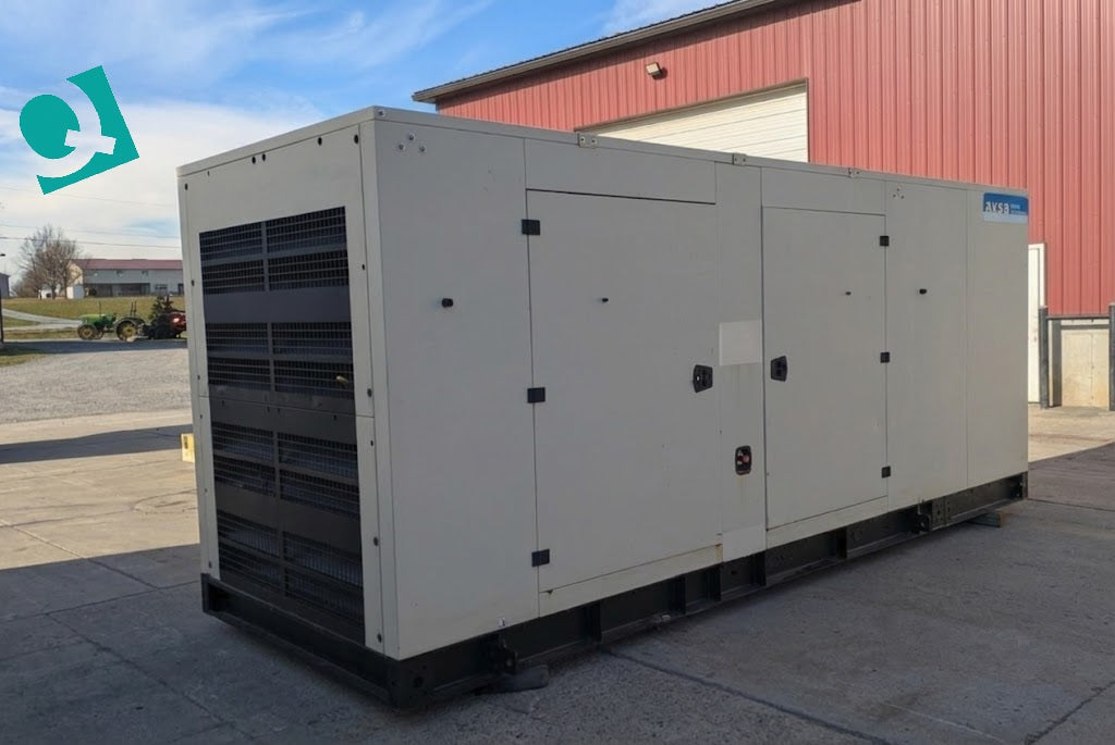 350 KW Aksa, Stamford, John Deere Diesel Generator, 277/480 Volts, 3 Phase, DeepSea 7320, 3,143 Hrs., 2019 - Image 2