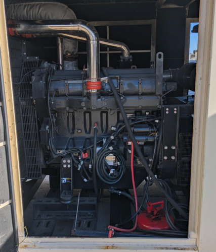 350 KW Aksa, Stamford, John Deere Diesel Generator, 277/480 Volts, 3 Phase, DeepSea 7320, 3,143 Hrs., 2019 - Image 9