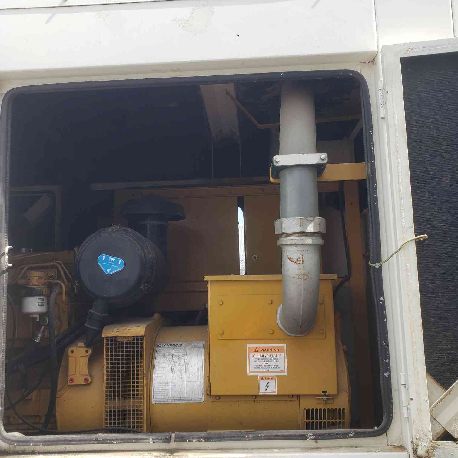 125 KW Olympian #D125P1, Diesel Generator, 277/480 Volts, 3 Phase, 188 Amp, 2,330 Hrs. - Image 4