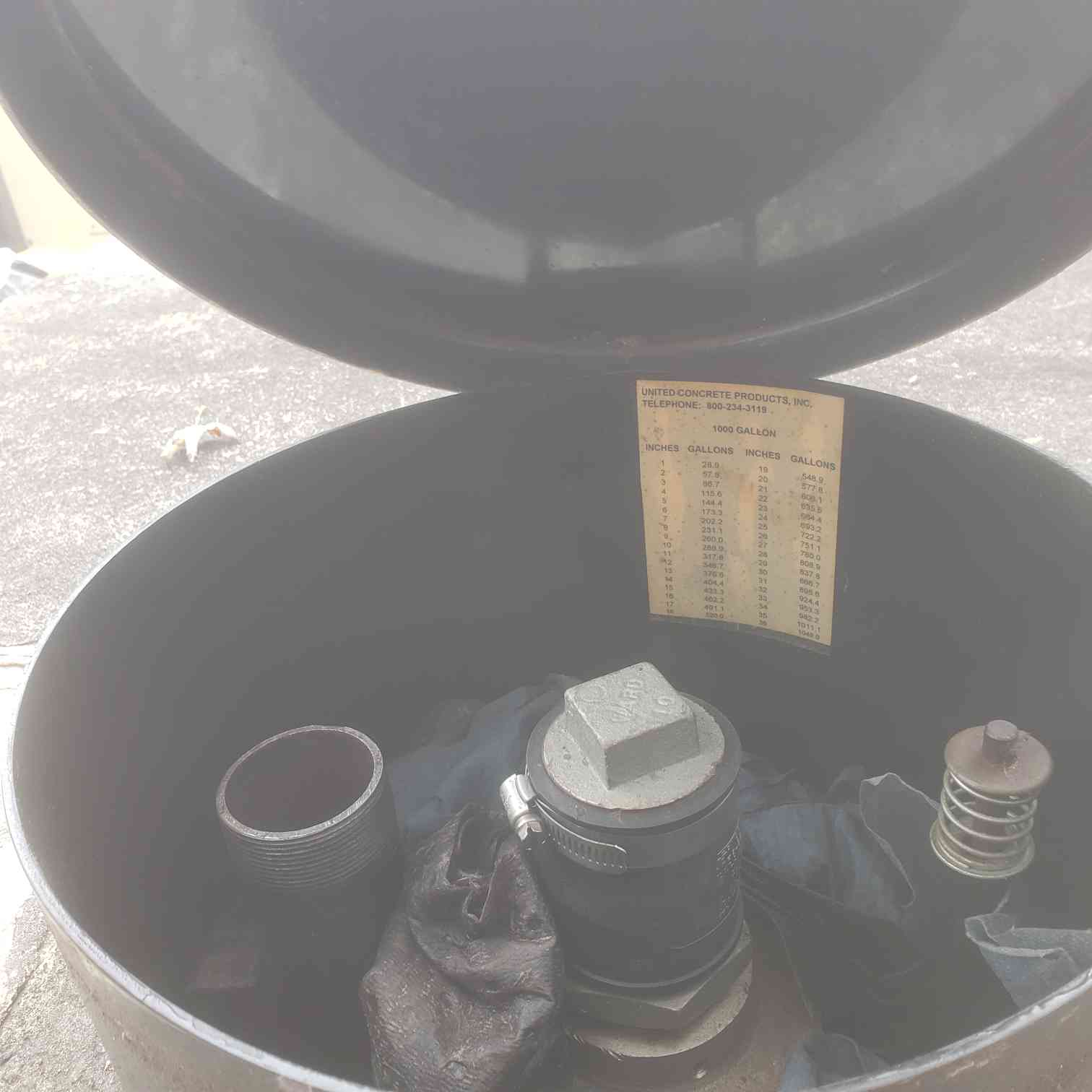 1000 Gallon Convault #RN1000-3S, Diesel Fuel Storage Tank - Image 9