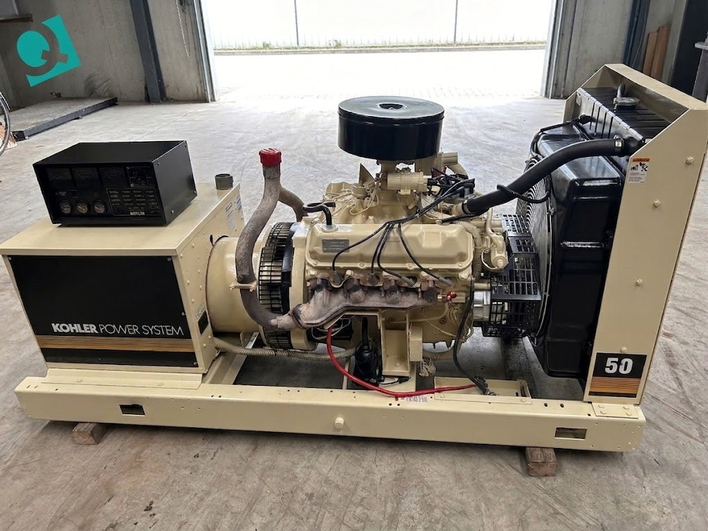 50 KW Kohler #50RZ282, Natural Gas / LP Generator, 120/208 Volts, 3 Phase, 778 Hrs. - Image 1