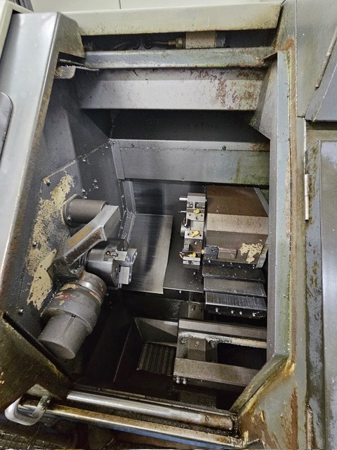 Mazak #Quick Turn 10, CNC Lathe, 16" Swing, 20" Centers, 8" Chuck, 2" Bar, 15 HP, 4,500 RPM, Tailstock, 1996 - Image 2
