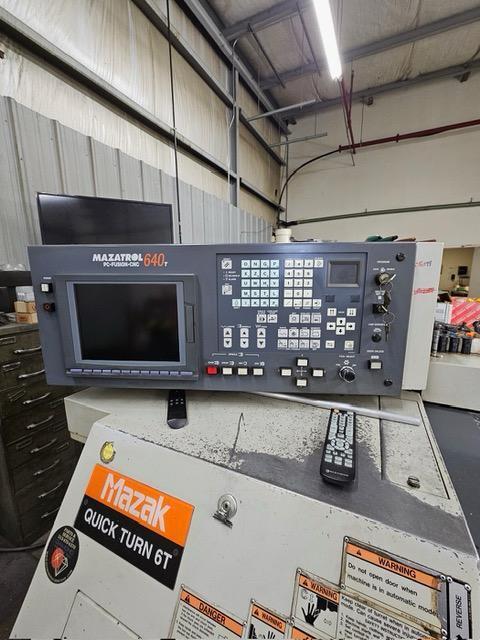 Mazak #Quick Turn 6T, CNC Lathe, 11.8" Swing, 5" Chuck, 1.2" Bar Capacity, 7.5 HP, 7,000 RPM, Tailstock, 2000 - Image 2