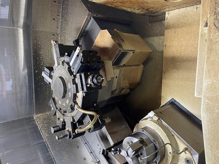 Okuma #GENOS L300MYW-E, CNC Lathe, 10" Chuck, 20 HP, 3,000 RPM, Y-Axis, sub spindle, Live Milling, OSP, 2018 - Image 4