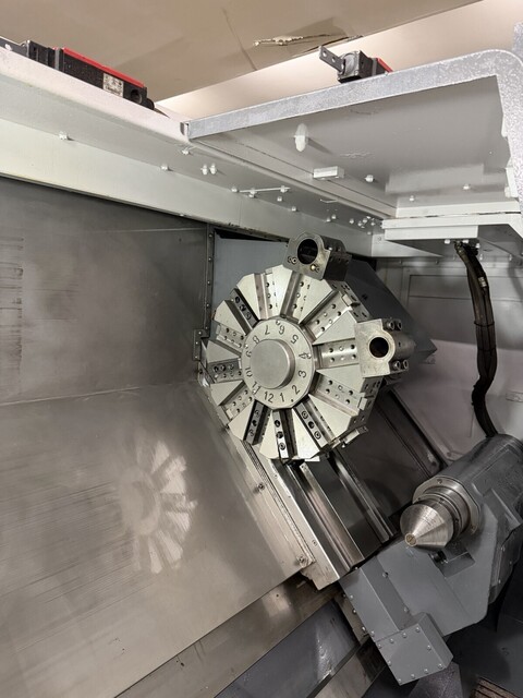 Samsung #SL-30, CNC Lathe, 12" Chuck, 3.5" Bar Capacity, 30 HP, 2,500 RPM, 12-Station Turret, Fanuc OiTD, 2013 - Image 4