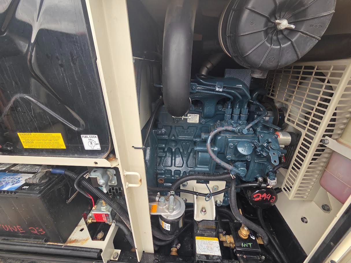 14 KW Multiquip #DCA15SPXU4F, diesel generator set, 120/240 Volts, 1-phase, 1800 RPM, Kubota D1503 engine - Image 8