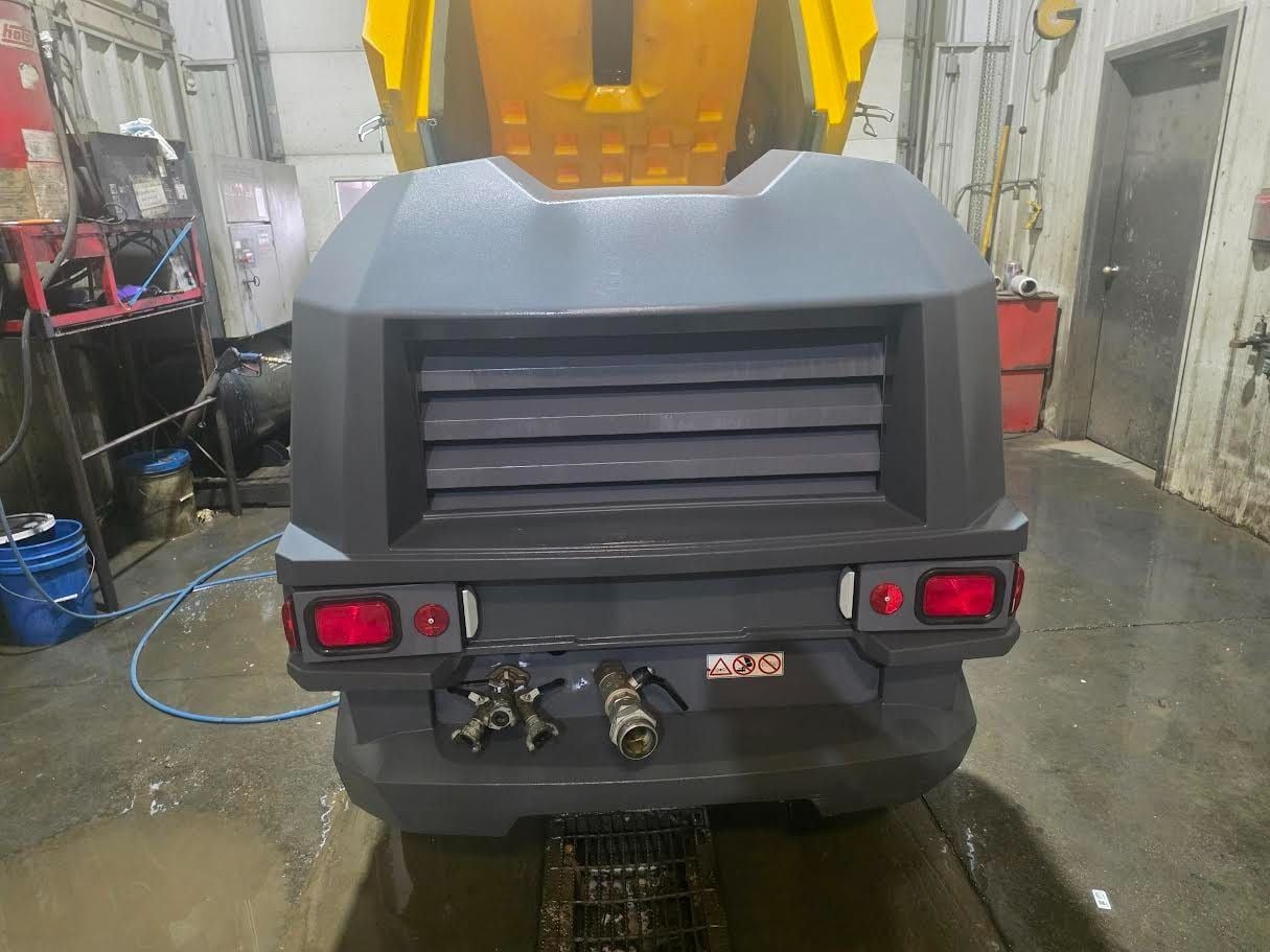 250 cfm, 150 psi, Atlas Copco #XATS-250, air compressor, 65 HP Kubota V2403-CR-T-E4B 4-cylinder engine, 23 - Image 7