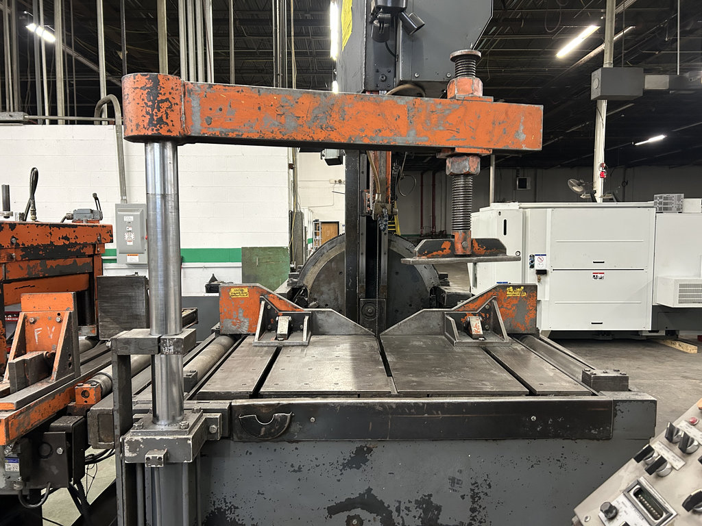 20" x 24" Hem #VT130HA-60, high speed production automatic vertical tilting band saw, 2006' - Image 10