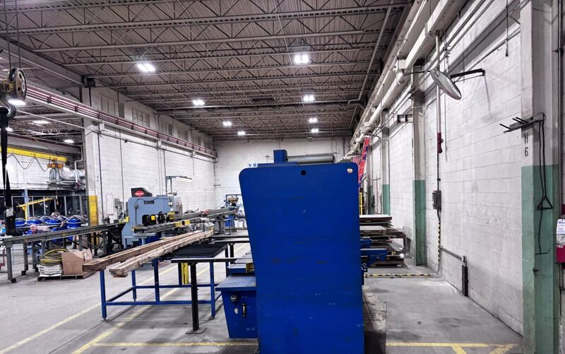 3/8" x 14' Atlantic #HDS3/8.14, hydraulic power squaring shear, front operated power back gauge, 2 from - Image 3