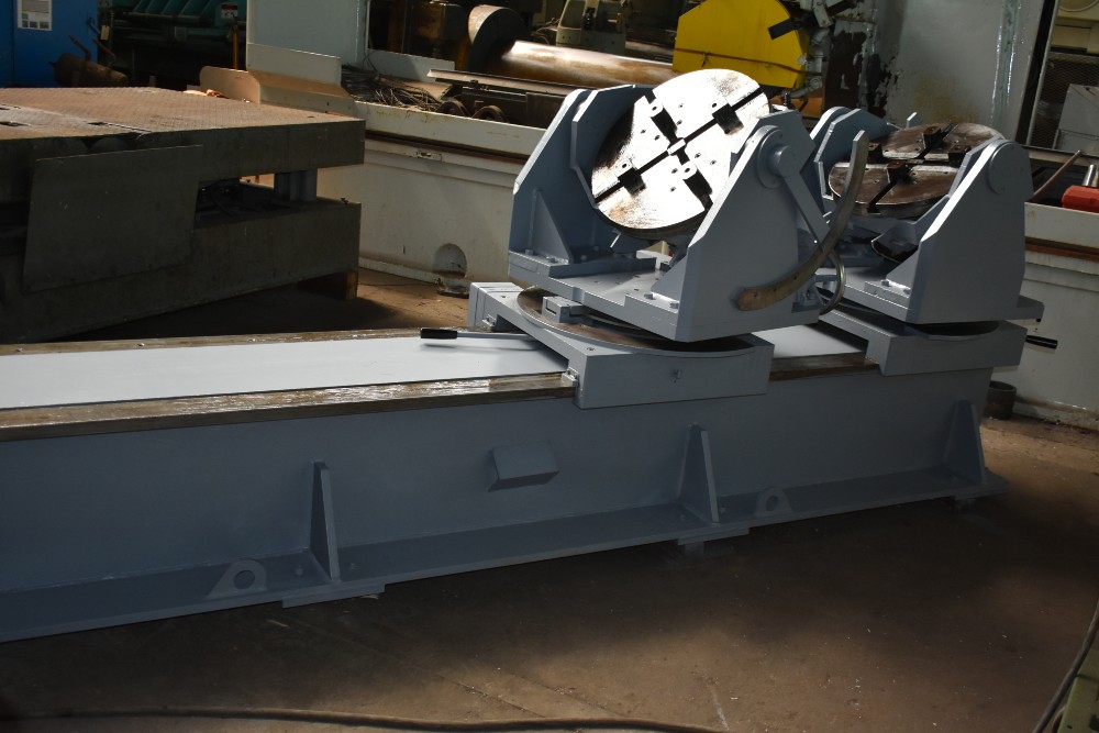 1.2' x 10' Tak-Pme #14, motorized pipe fitting welding positioner manipulator, carriage type base - Image 1