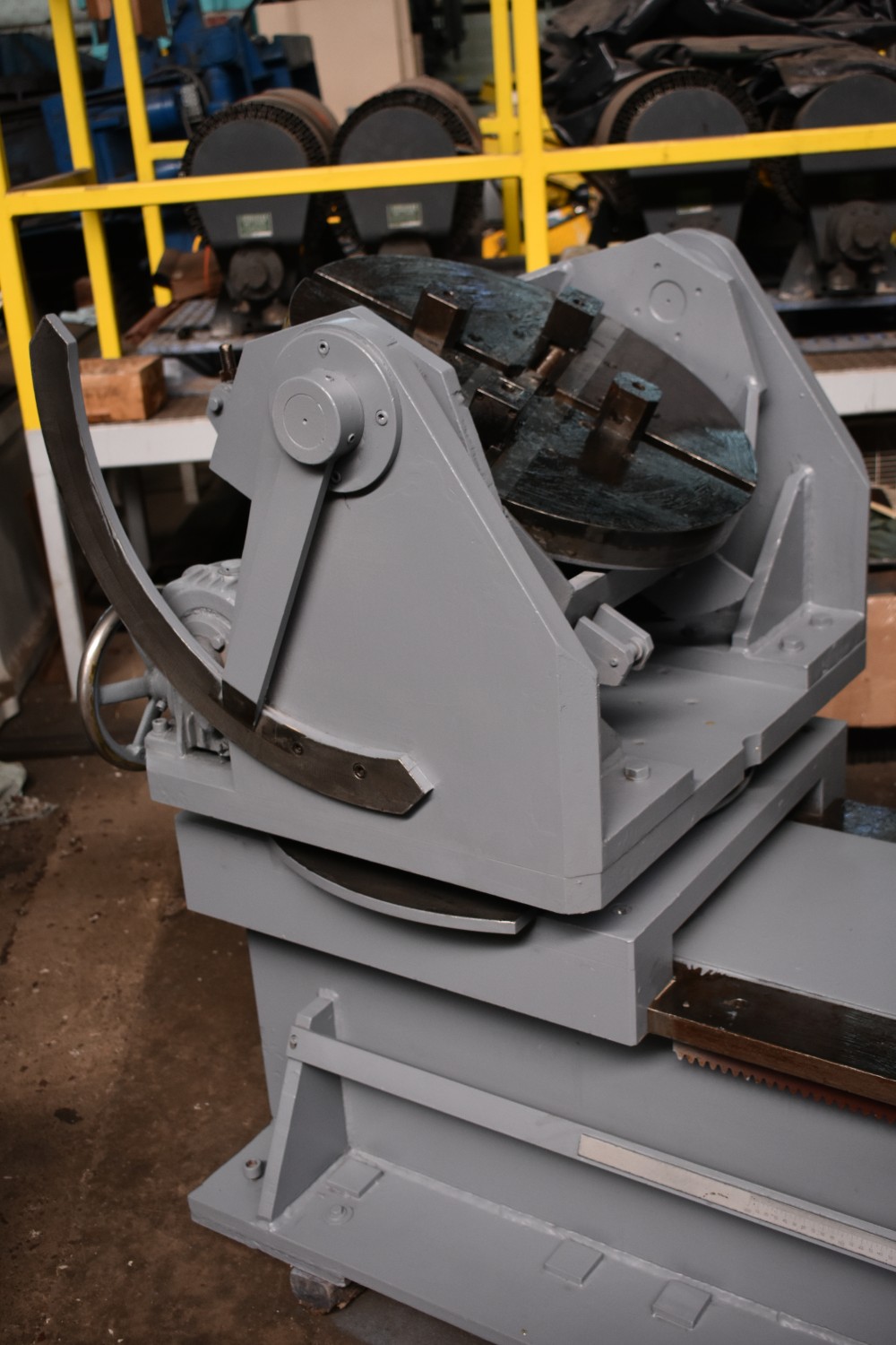 1.2' x 10' Tak-Pme #14, motorized pipe fitting welding positioner manipulator, carriage type base - Image 3