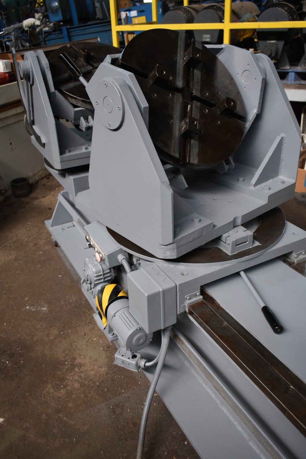 1.2' x 10' Tak-Pme #14, motorized pipe fitting welding positioner manipulator, carriage type base - Image 4