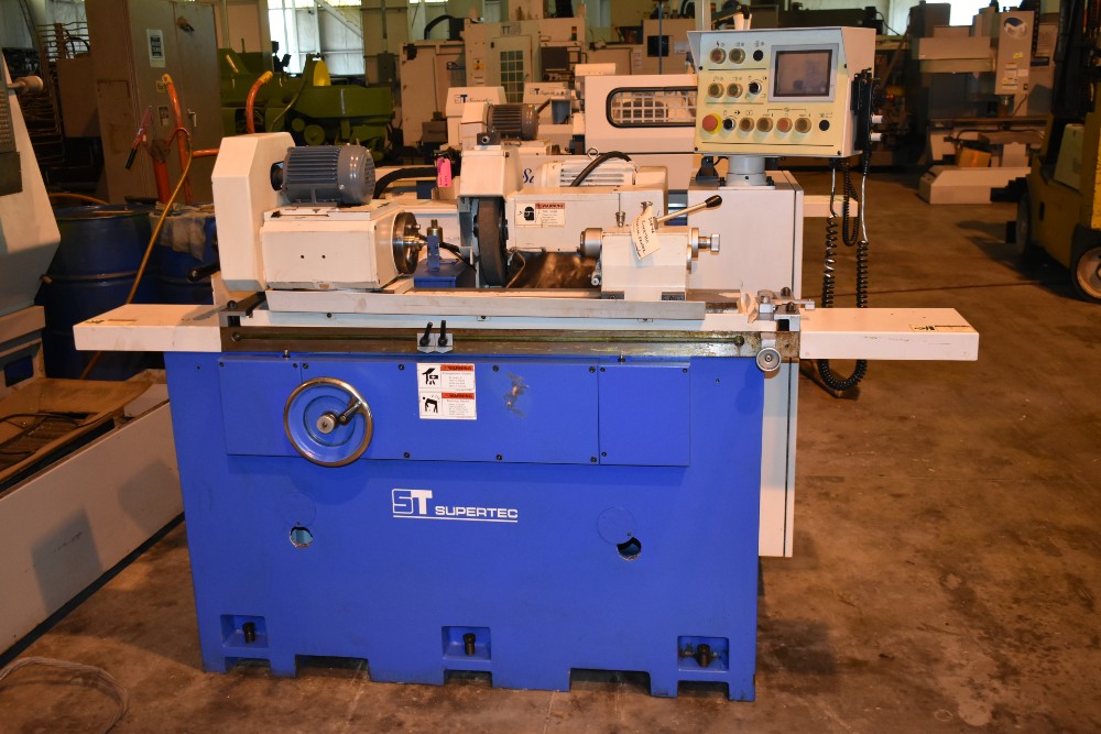 8" x 20" Supertec #G20P-50NC, precision plunge type cylindrical grinder, Mitsubishi PLC Control, coolant - Image 1