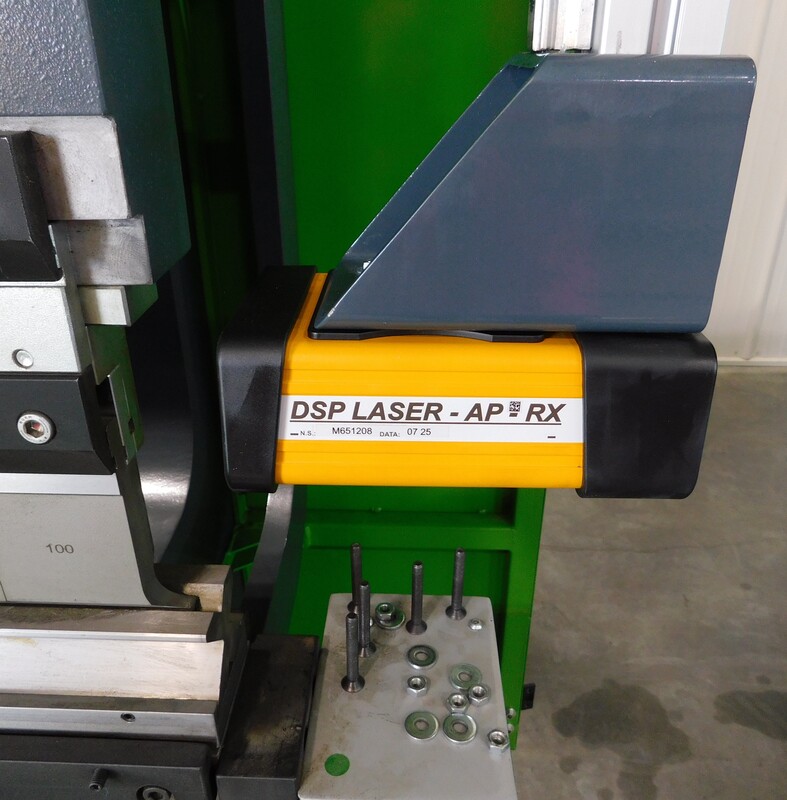 265 Ton, Gator #XERUS-37240, CNC press brake, 12' overall, 128" between housing, 10.4" stroke, 16.1" throat - Image 3