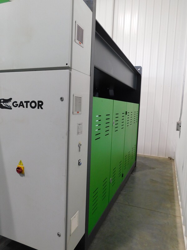 265 Ton, Gator #XERUS-37240, CNC press brake, 12' overall, 128" between housing, 10.4" stroke, 16.1" throat - Image 4