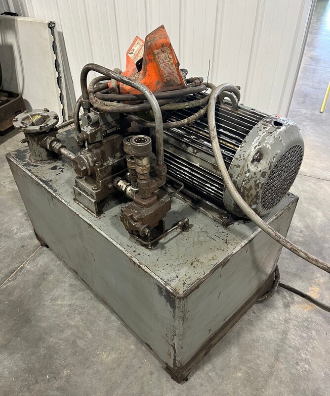 1.69" x 1' RMS #411, rebar shear, electronic foot pedal, 20 HP hydraulic unit, 8" diameter cylinder - Image 6