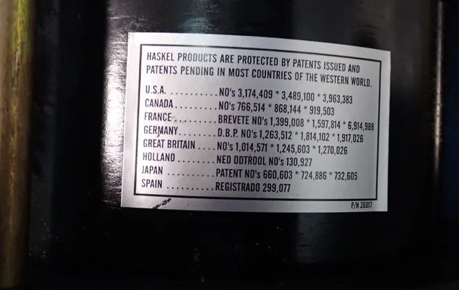 Haskel #AW-B32, Air Driven Liquid Pump, 150 Psi, 2015 - Image 3