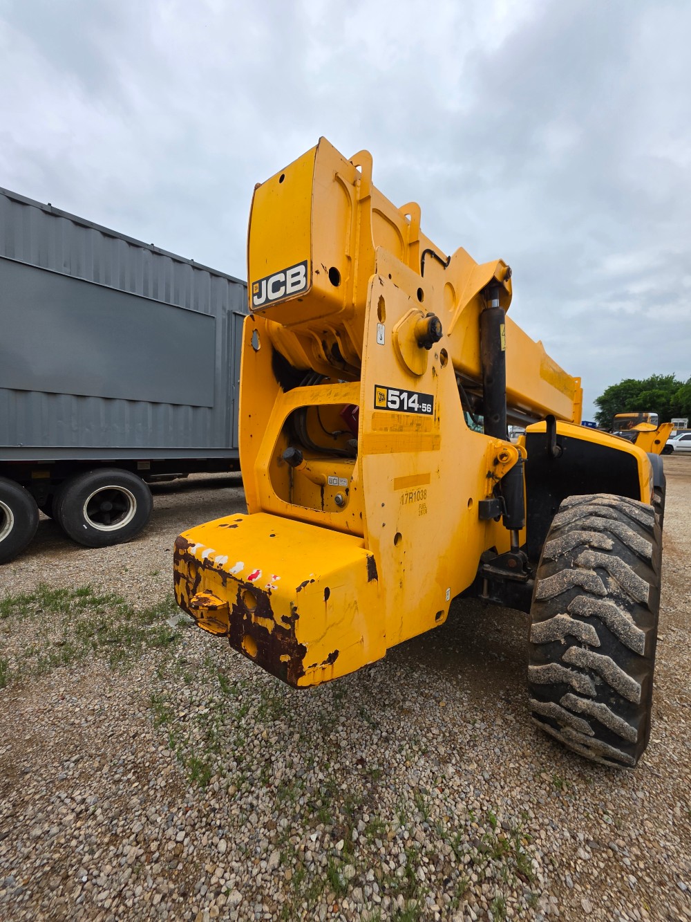 14000 lb. JCB #514-56, telehandler reachfork, 56' lift height, 5510 hours, 2018 - Image 4